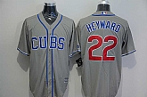 Chicago Cubs #22 Jason Heyward Gray Alternate New Cool Base Stitched Baseball Jersey,baseball caps,new era cap wholesale,wholesale hats